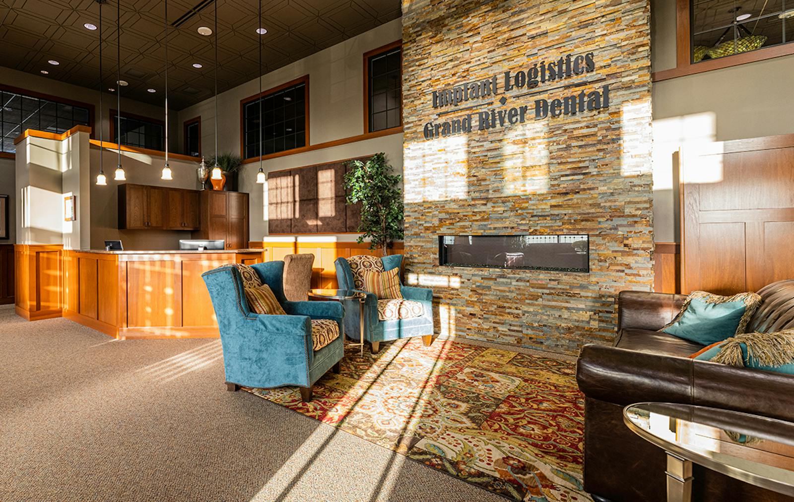 Grand River Dental waiting room